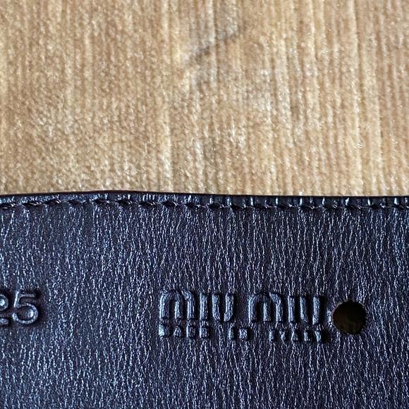 Miu Miu leather chain belt - Picture 8 of 9